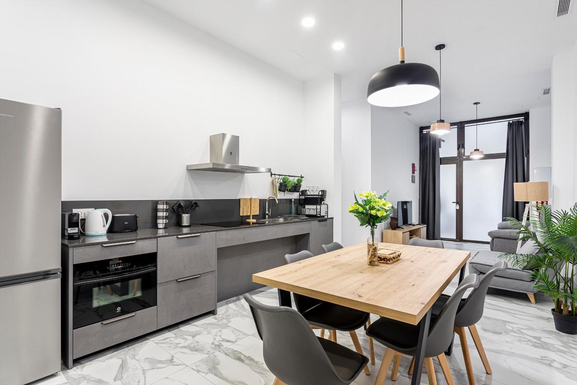 Apartamento De Estilo Moderno Hasta 5 Pax バレンシア エクステリア 写真